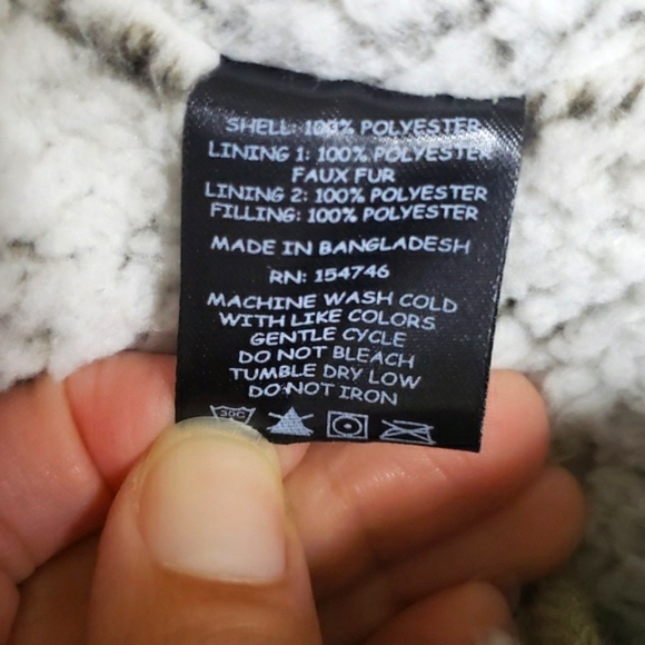 Stoic Women's Utility Jacket Quilted Sherpa Lined Medium Outdoor Campcore - Picture 10 of 10